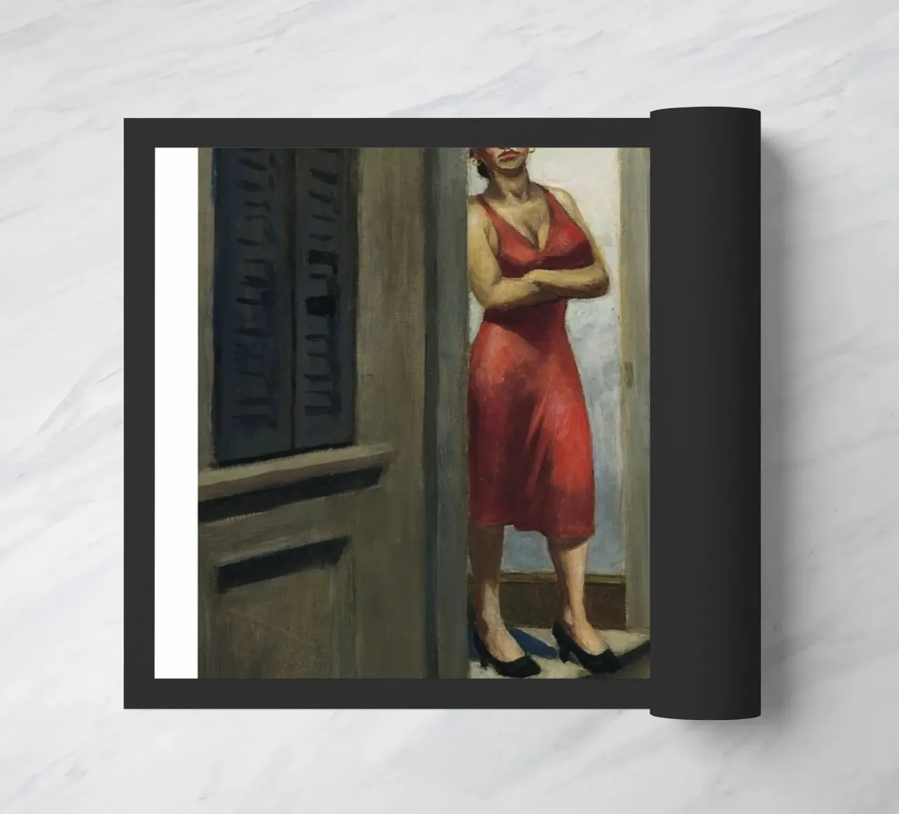 Edward Hopper Mattina della Carolina del Sud - Realismo americano zerbino da NorwesClub