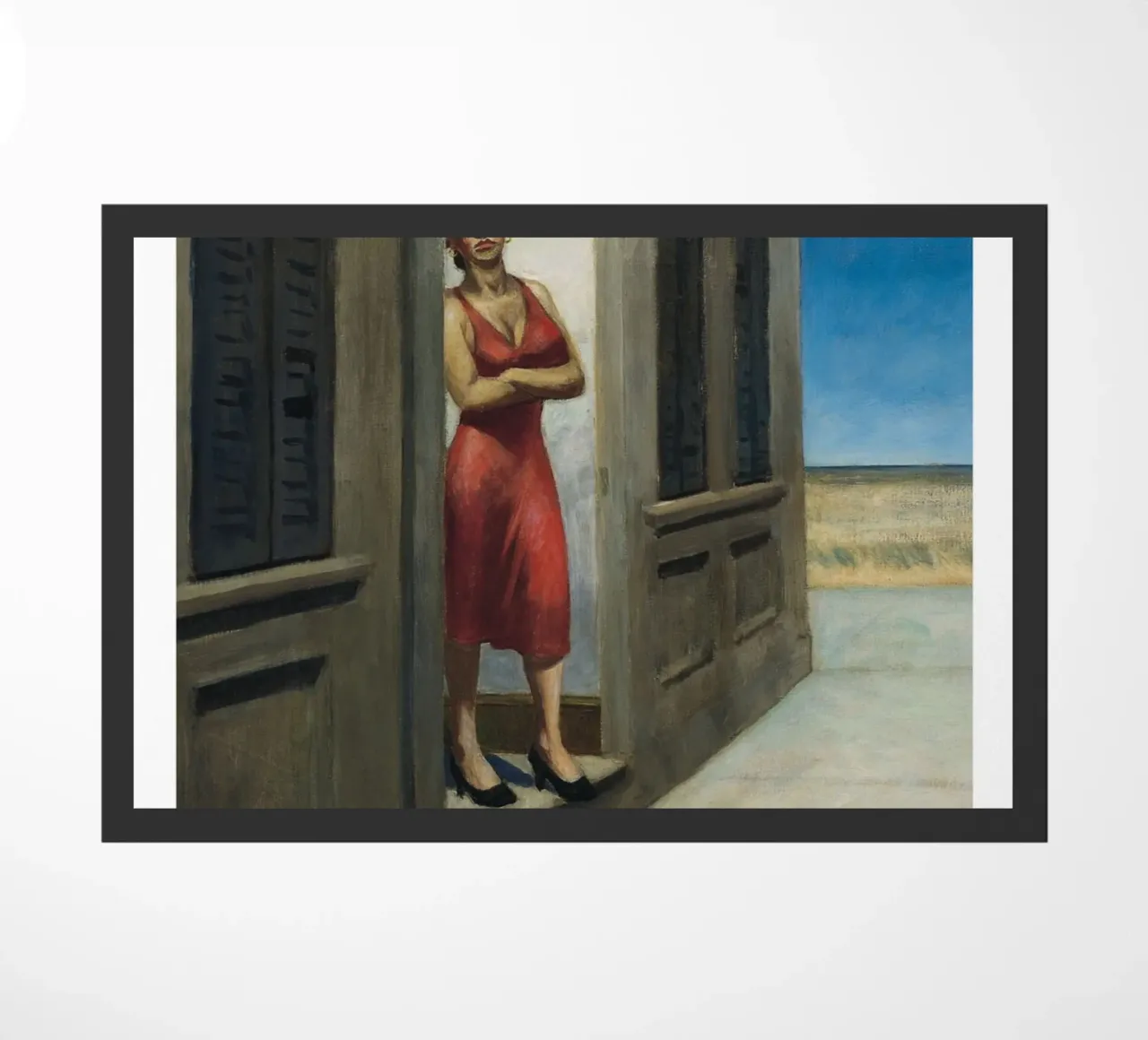 Edward Hopper Mattina della Carolina del Sud - Realismo americano zerbino da NorwesClub