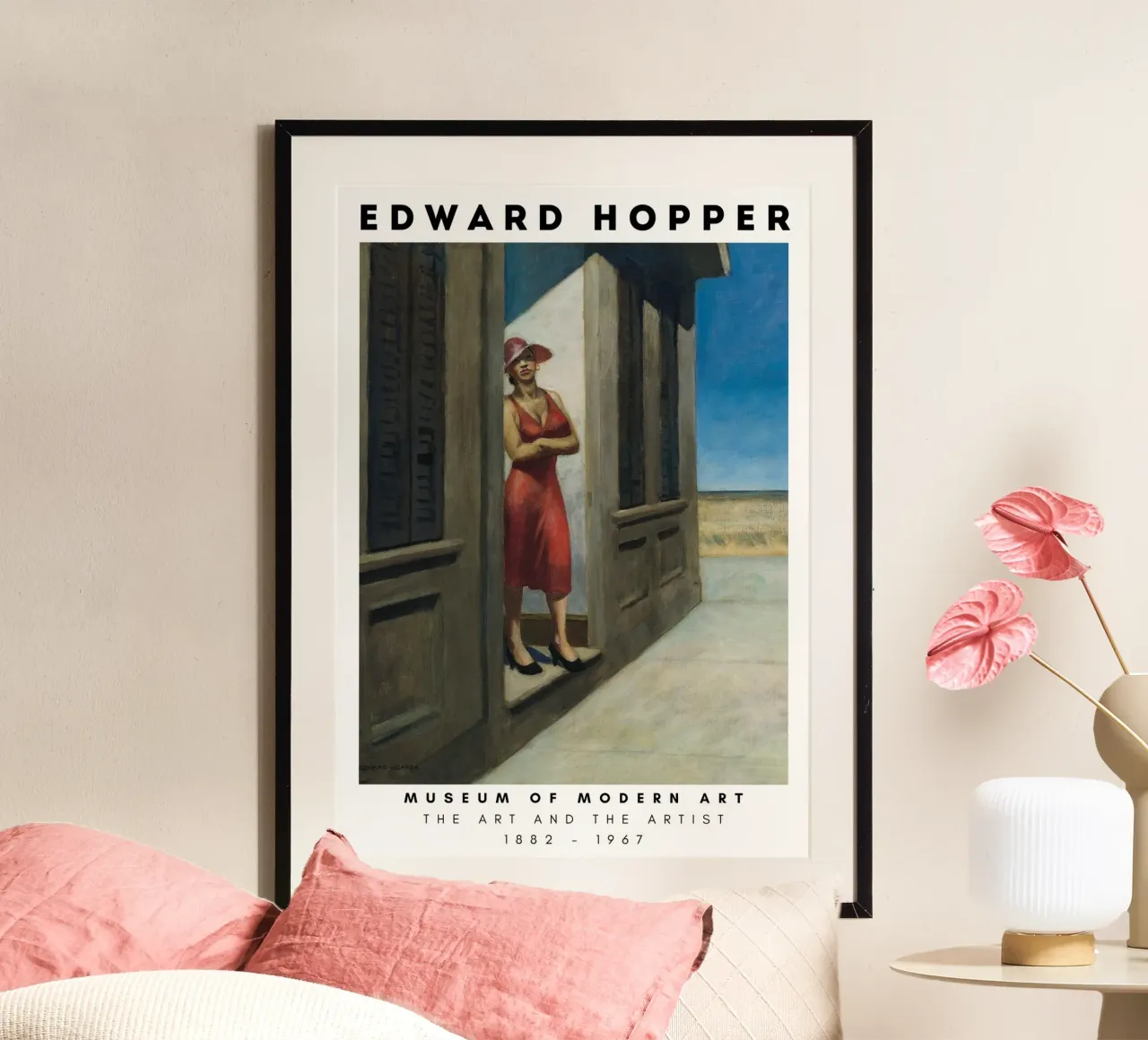 Edward Hopper Mattina della Carolina del Sud - Realismo americano carta hahnemühle da NorwesClub