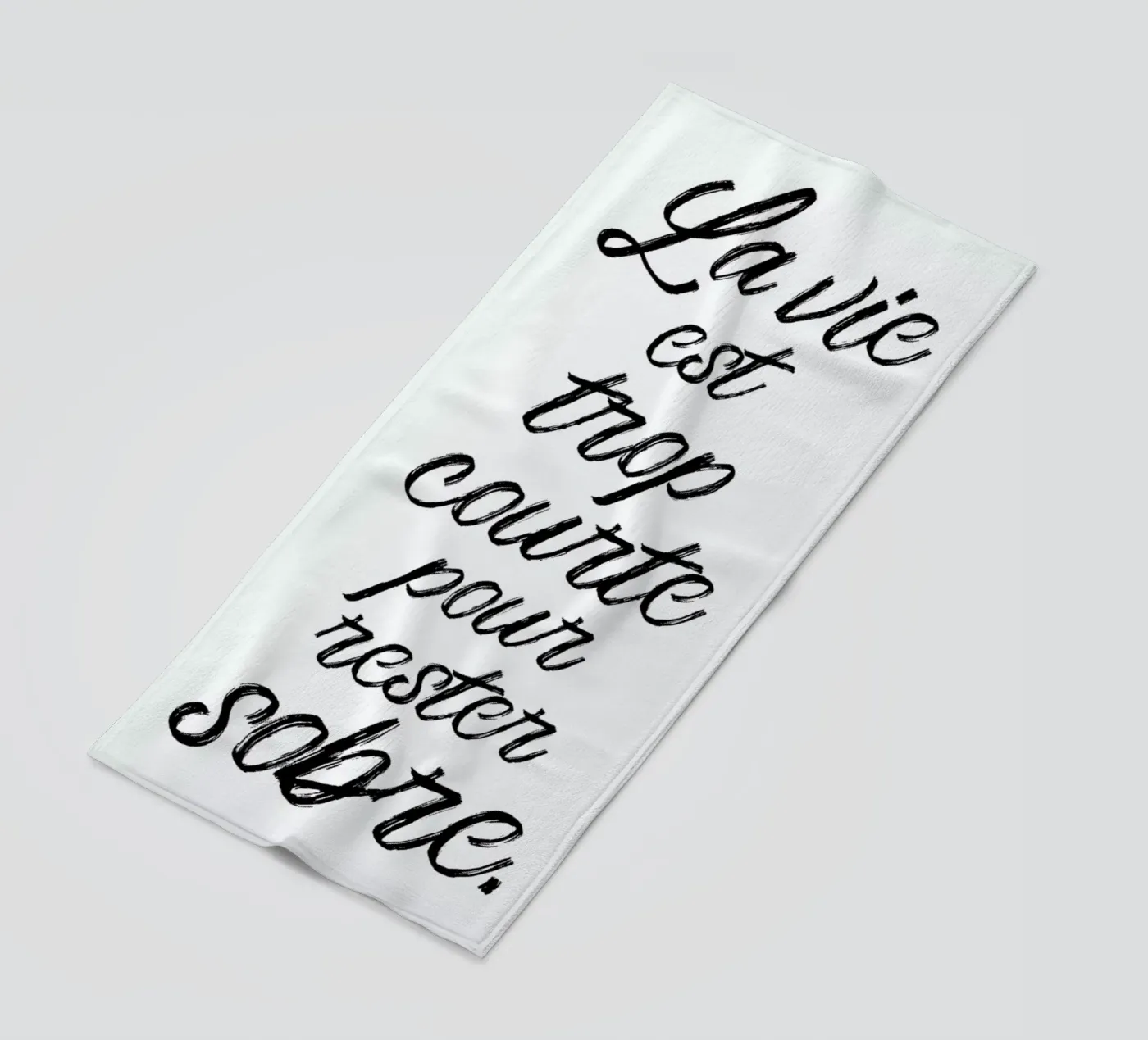 Trop courte telo mare da typed