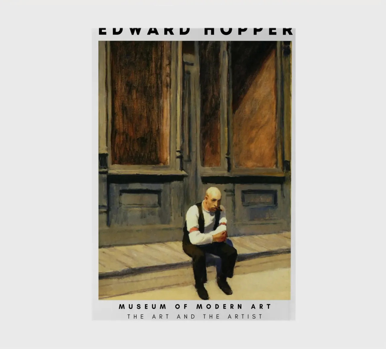 Edward Hopper Excursion into Philosophy | Realism Print notebook by NorwesClub