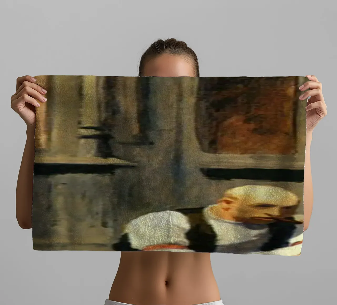 Edward Hopper Excursion into Philosophy | Realism Print towel by NorwesClub
