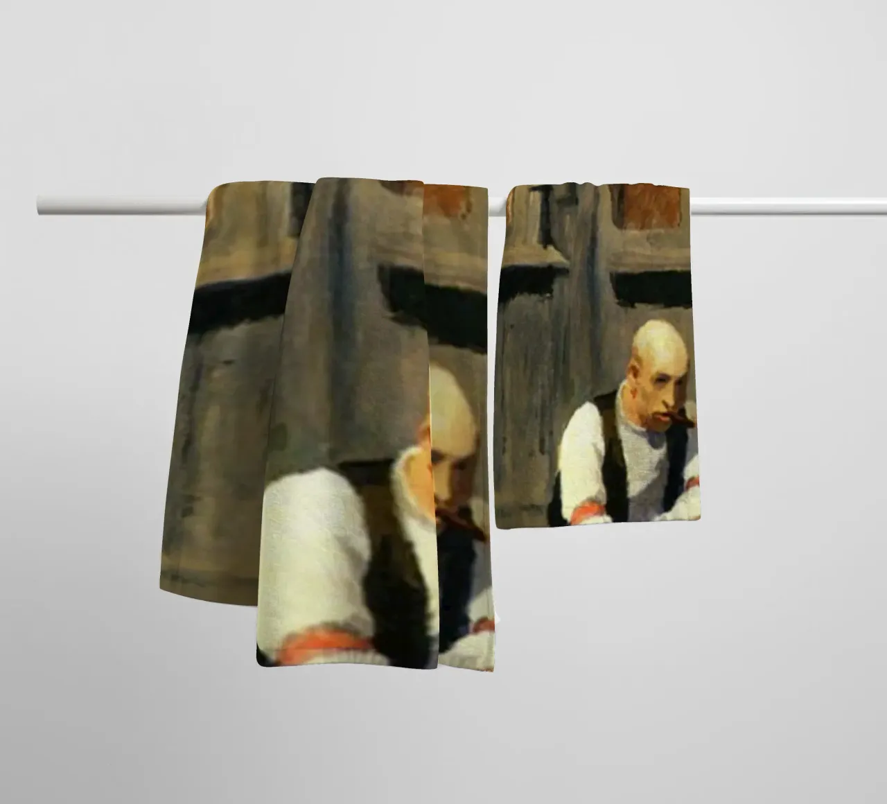 Edward Hopper Excursion into Philosophy | Realism Print towel by NorwesClub