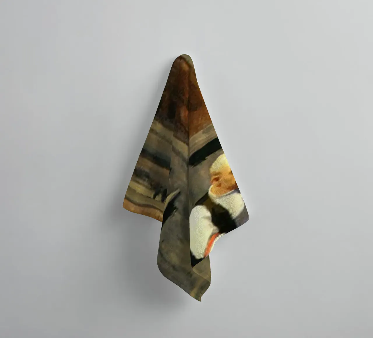 Edward Hopper Excursion into Philosophy | Realism Print towel by NorwesClub