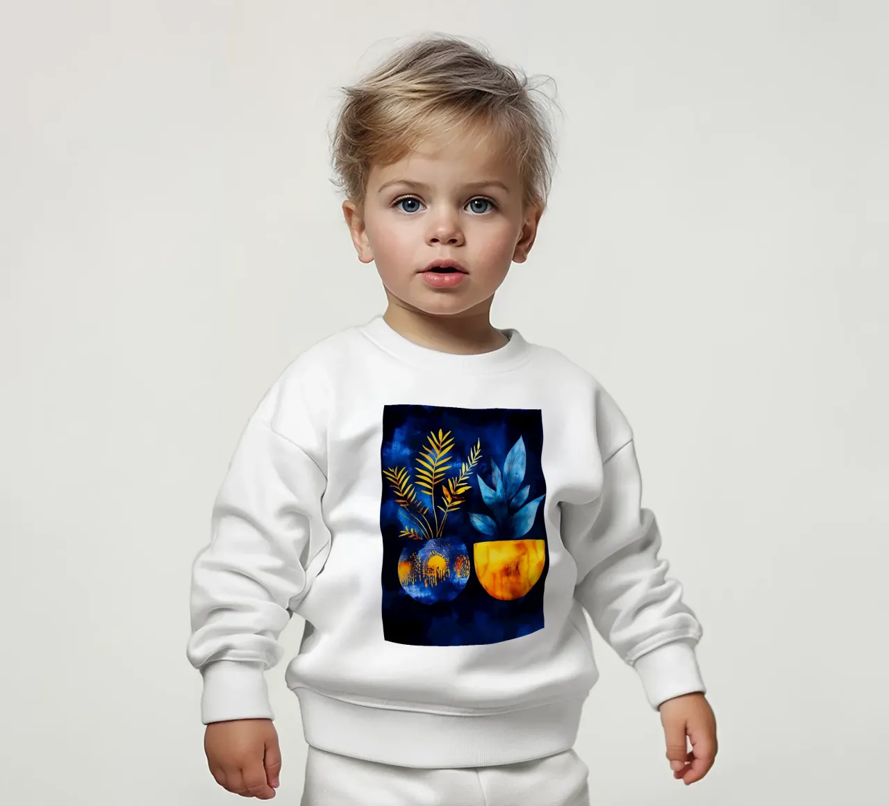 Piante decorative felpa neonato da Justyna Jaszke JBJart