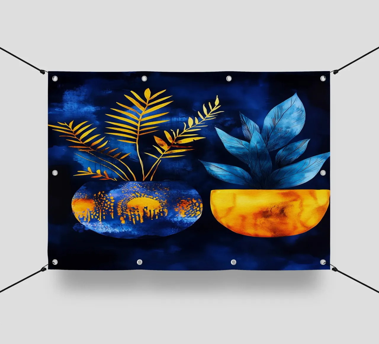 Piante decorative telo in pvc da Justyna Jaszke JBJart