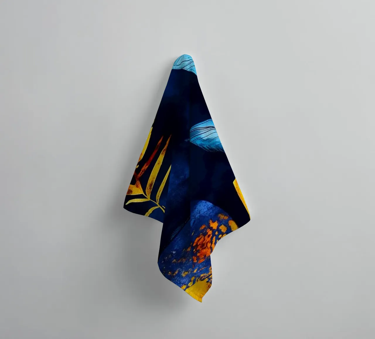 Piante decorative asciugamano da bagno da Justyna Jaszke JBJart