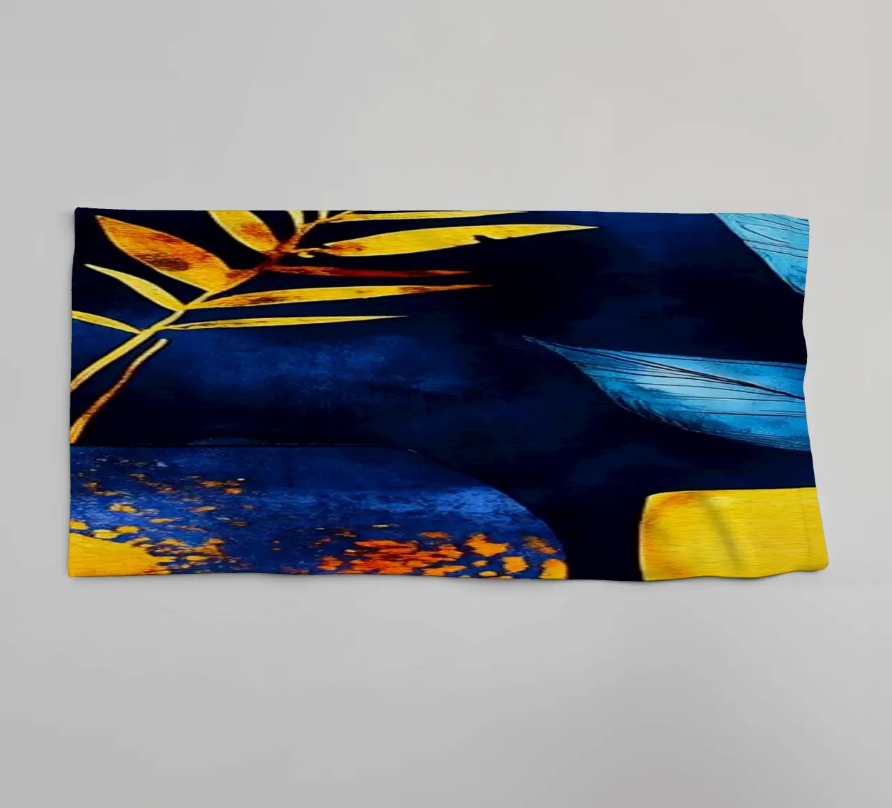 Piante decorative asciugamano da bagno da Justyna Jaszke JBJart
