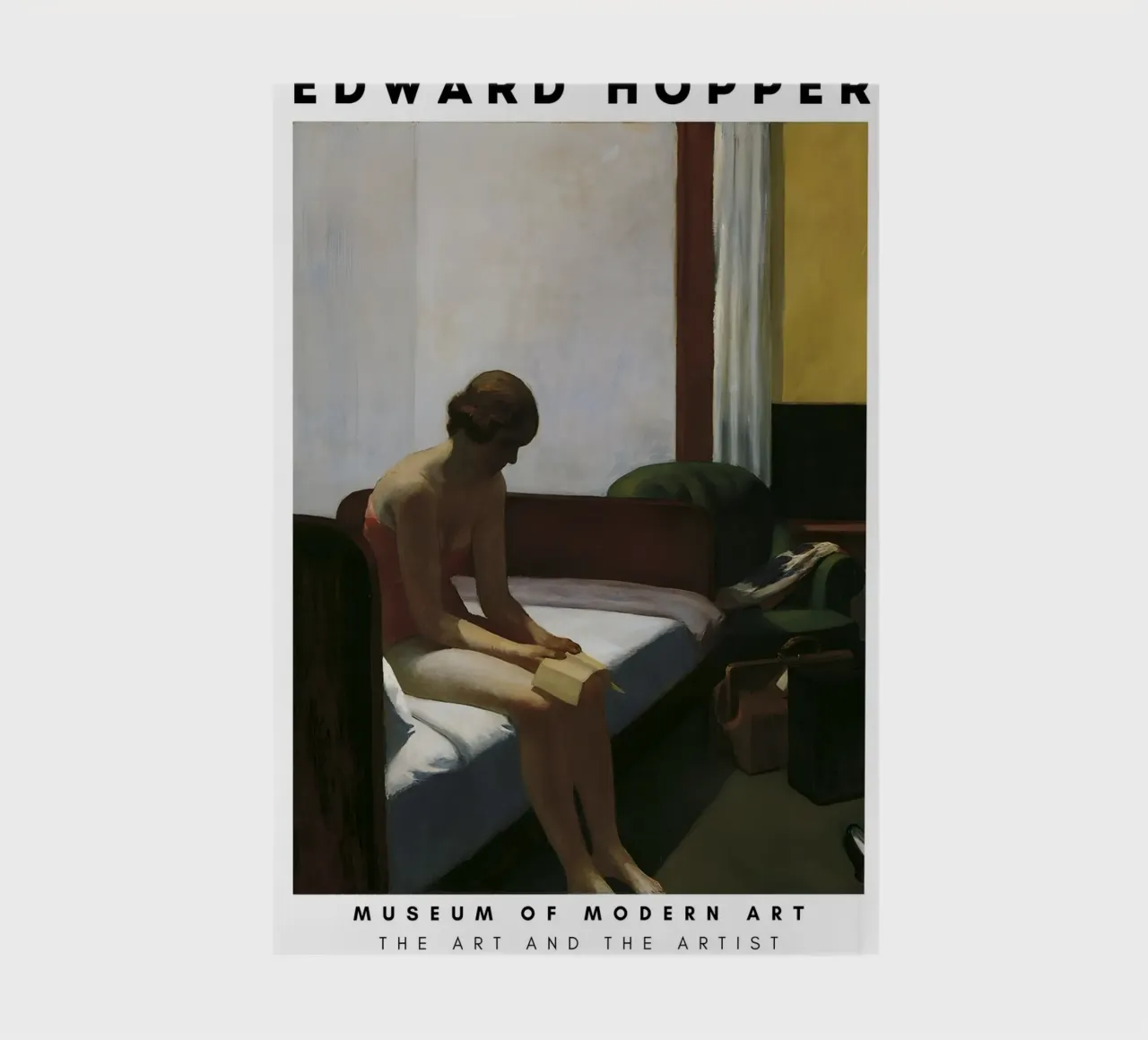 Camera d'albergo di Edward Hopper - Arte del realismo americano diario da NorwesClub