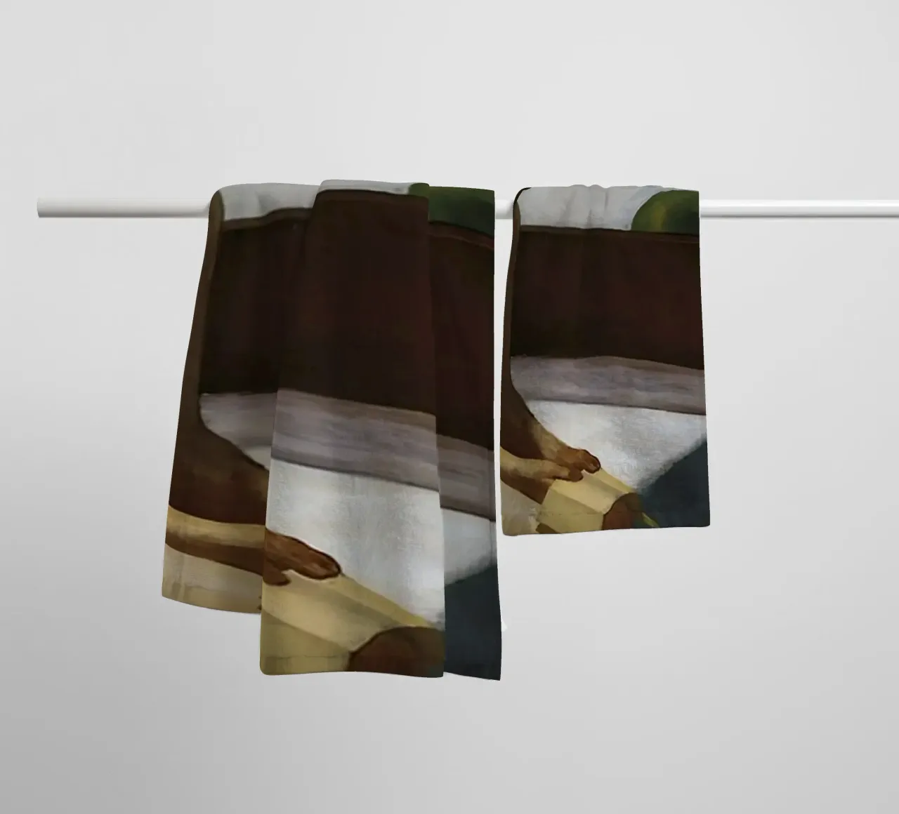 Camera d'albergo di Edward Hopper - Arte del realismo americano asciugamano da bagno da NorwesClub