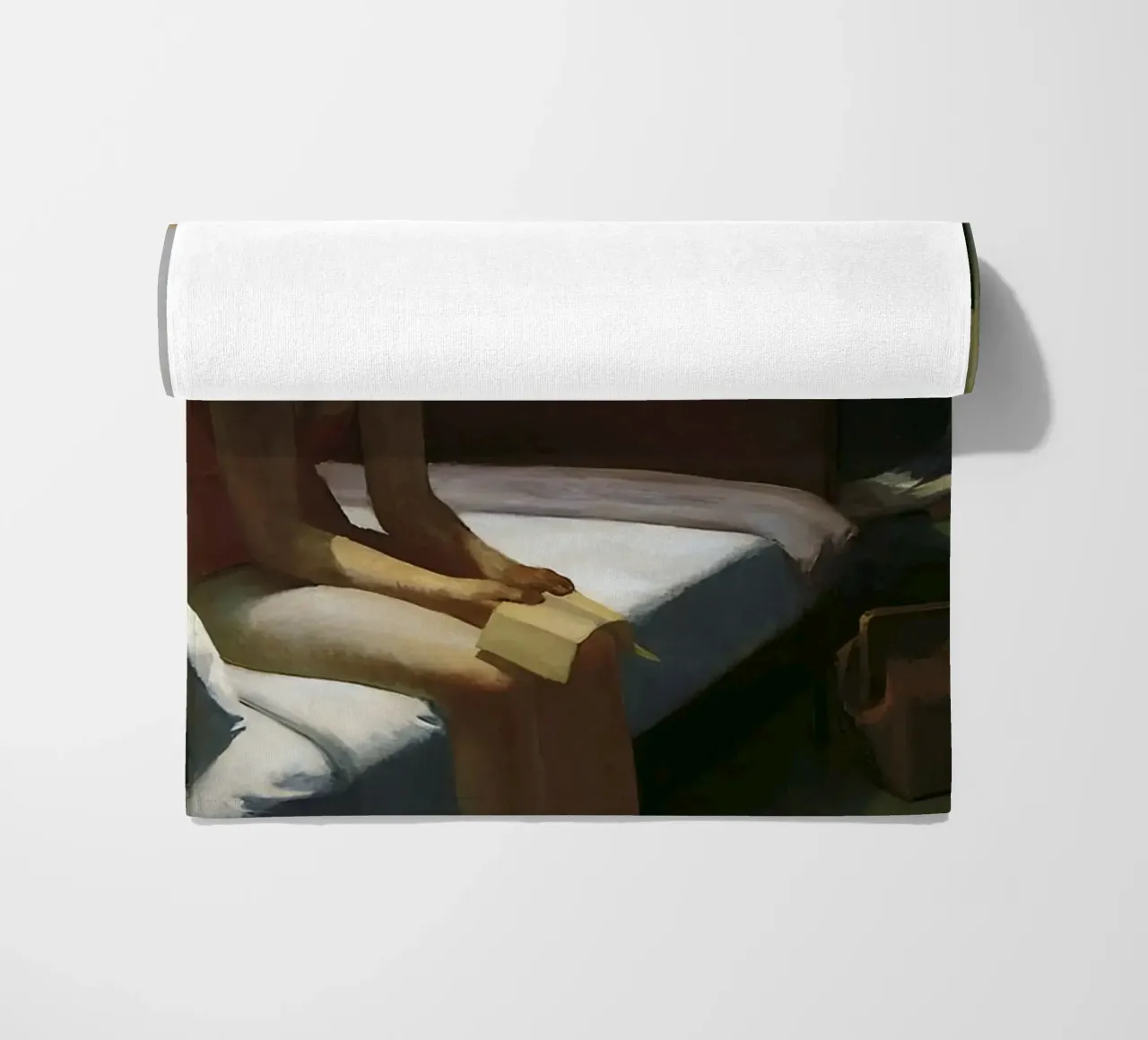 Camera d'albergo di Edward Hopper - Arte del realismo americano telo mare da NorwesClub