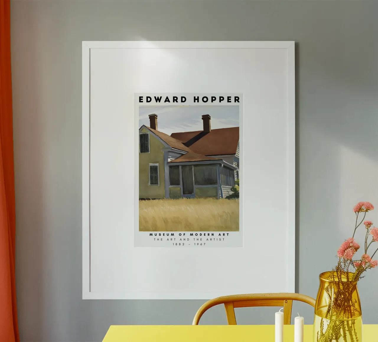 Casa di Edward Hopper Marshall - Stampa dal realismo americano poster da NorwesClub