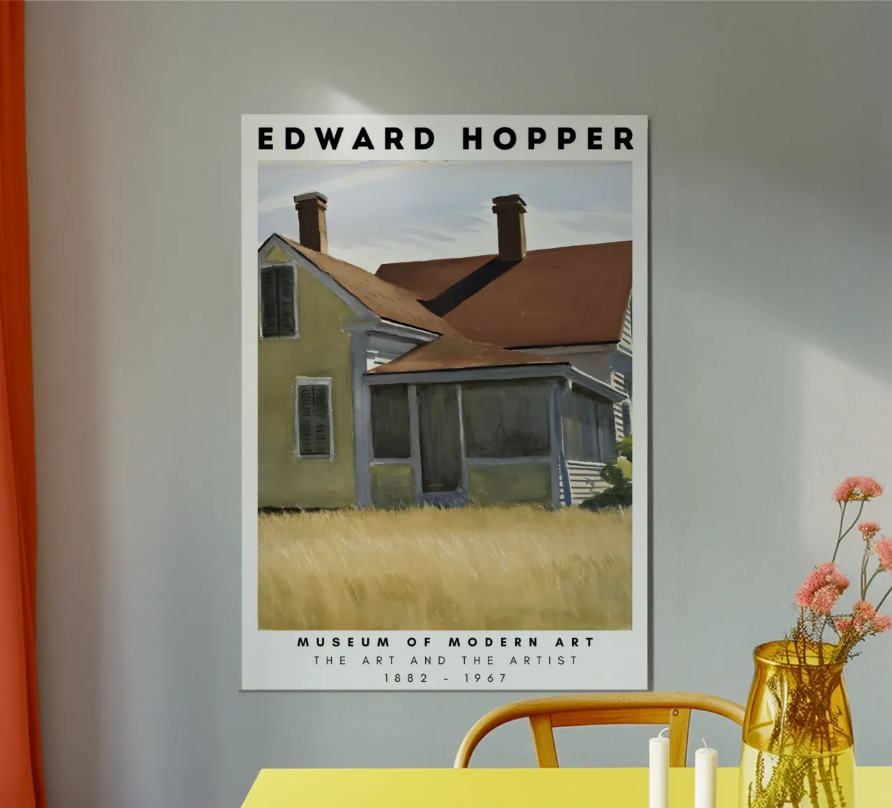 Casa di Edward Hopper Marshall - Stampa dal realismo americano poster da NorwesClub
