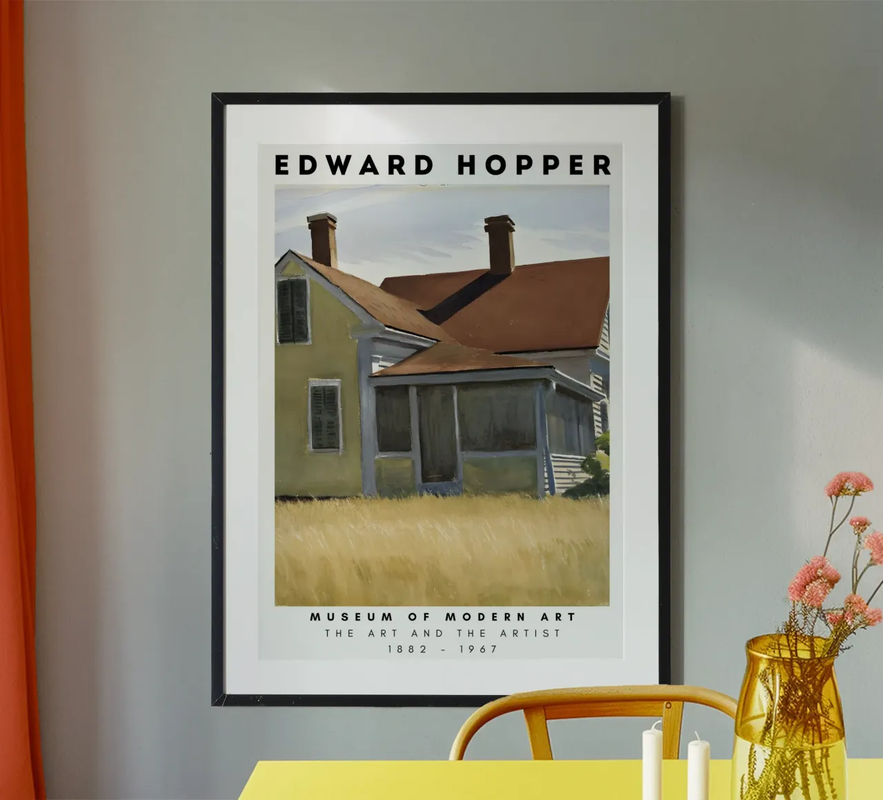 Casa di Edward Hopper Marshall - Stampa dal realismo americano poster da NorwesClub