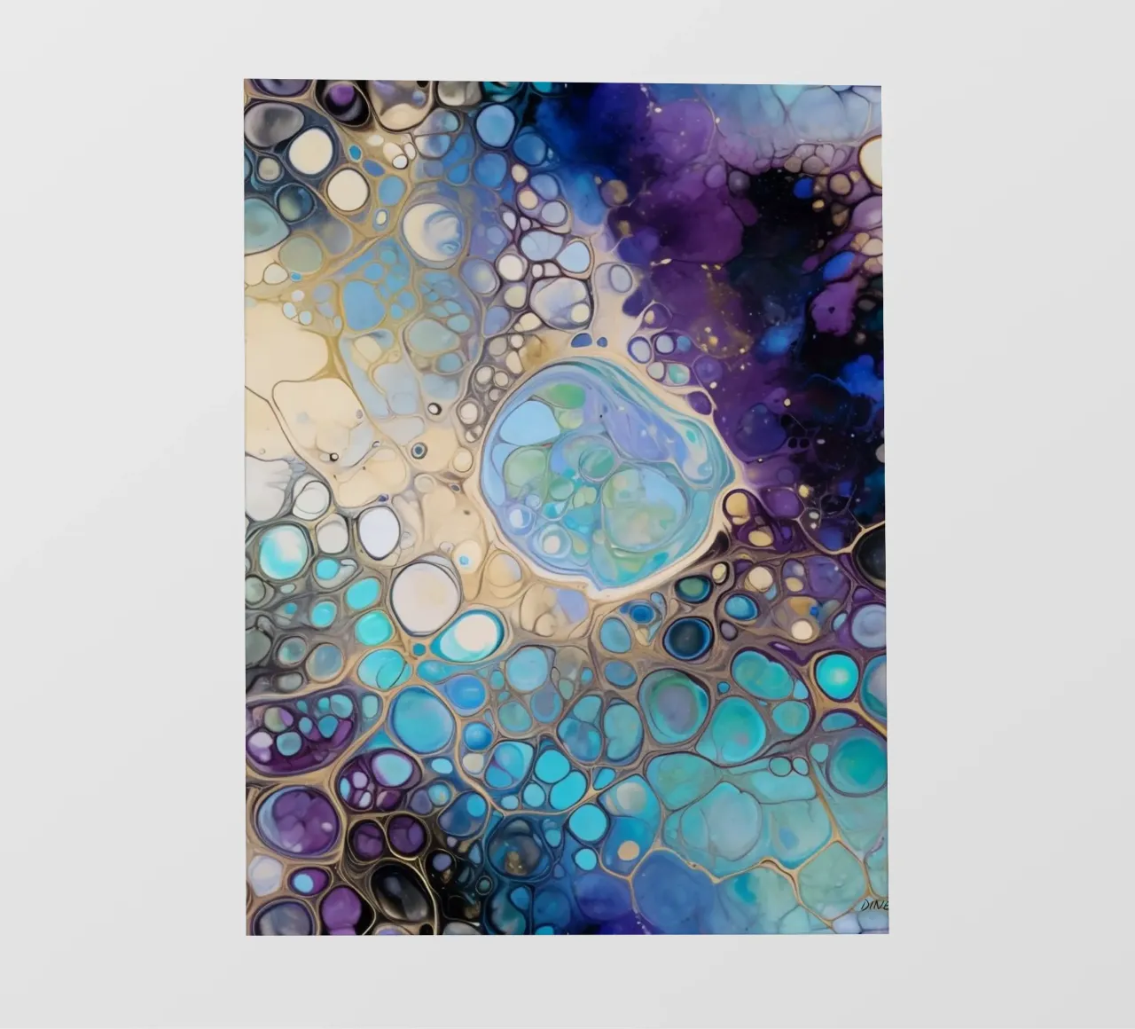 MODELLO MARE BLU pellicola backlit da dinem