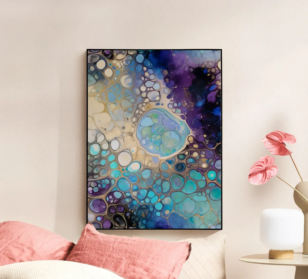 MODELLO MARE BLU plexiglass da dinem