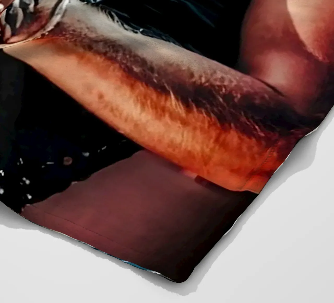 Richie Faulkner coperta in pile da Low poly art