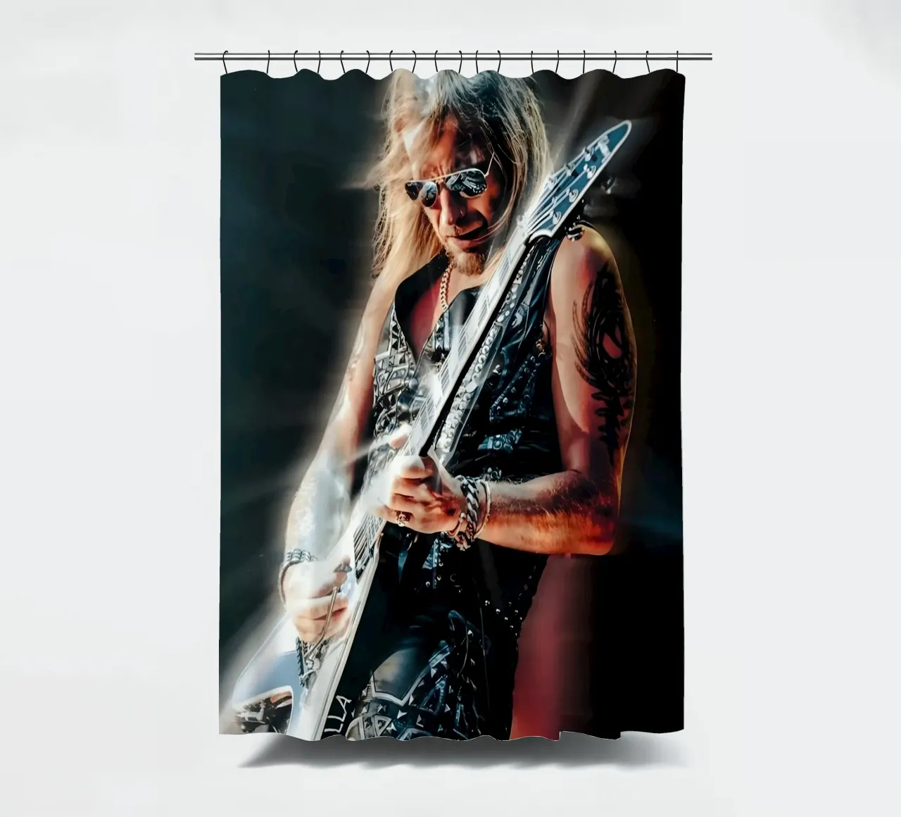 Richie Faulkner tenda da doccia da Low poly art