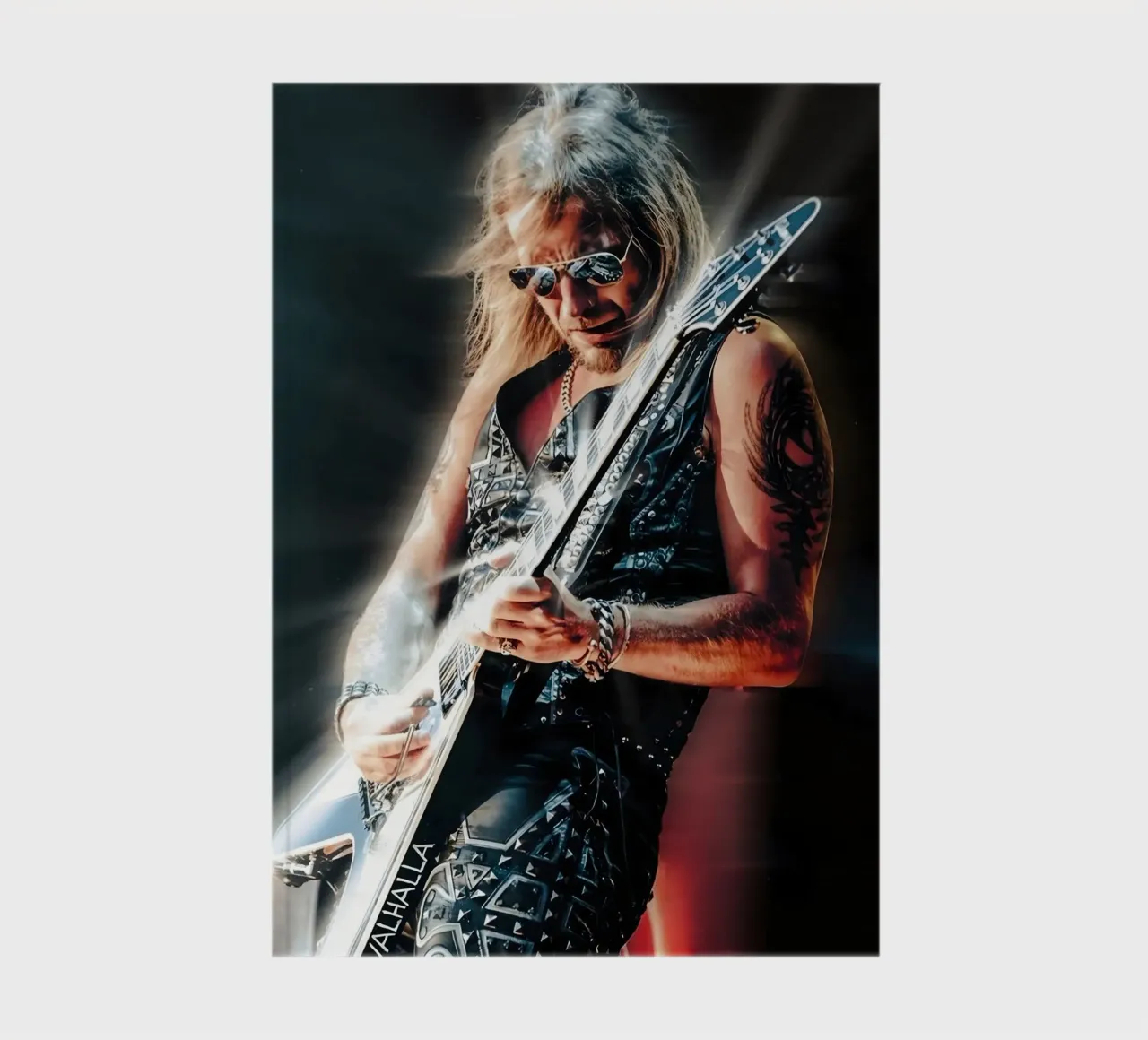 Richie Faulkner notebook by Low poly art