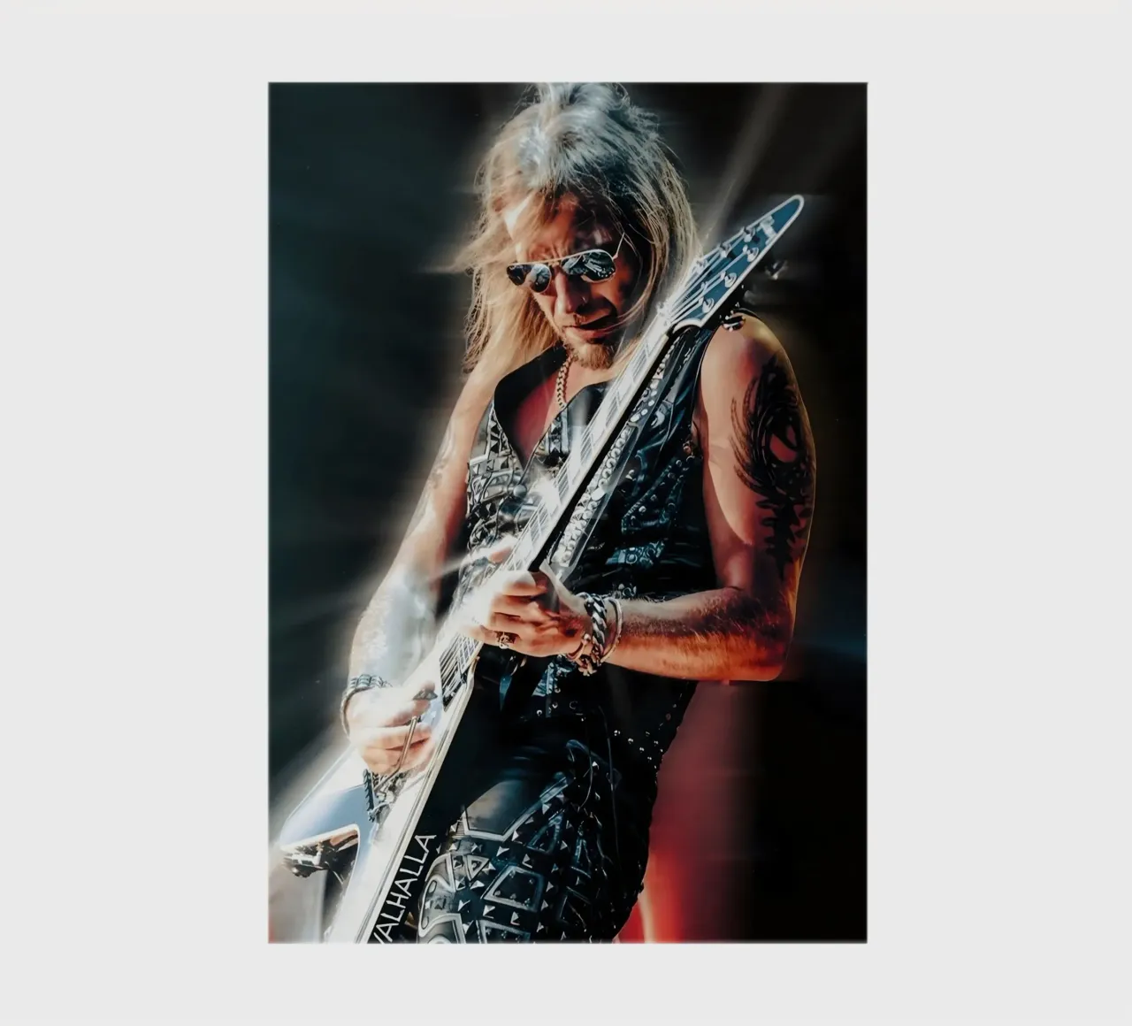 Richie Faulkner notebook by Low poly art