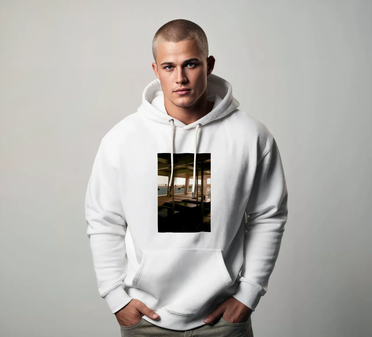 Go Somewhere felpa con cappuccio da Sebastian Hilgetag