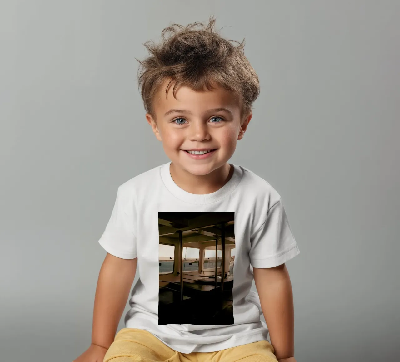 Go Somewhere t-shirt bambini da Sebastian Hilgetag