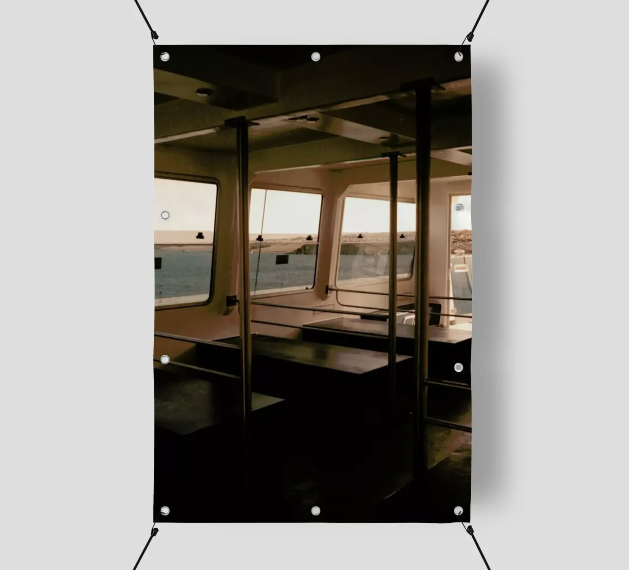 Go Somewhere telo in pvc da Sebastian Hilgetag