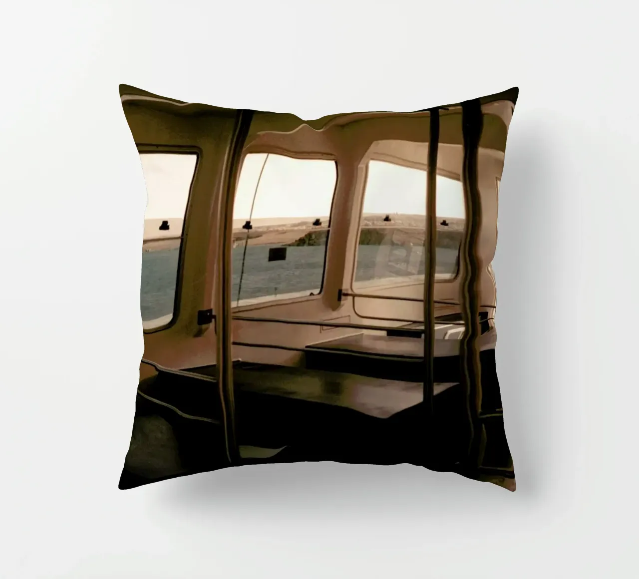 Go Somewhere cuscino da Sebastian Hilgetag