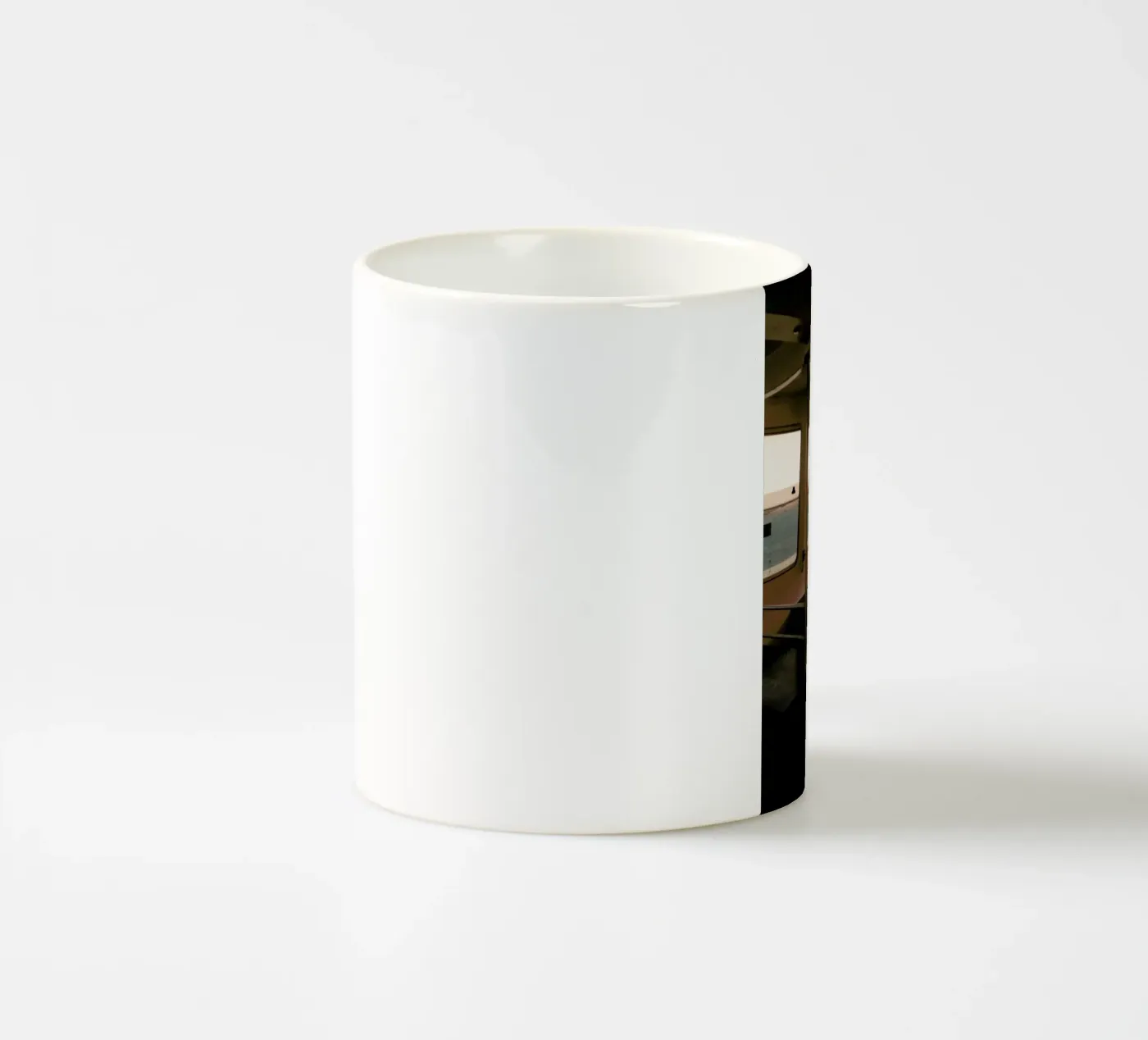 Go Somewhere ceramic mug by Sebastian Hilgetag