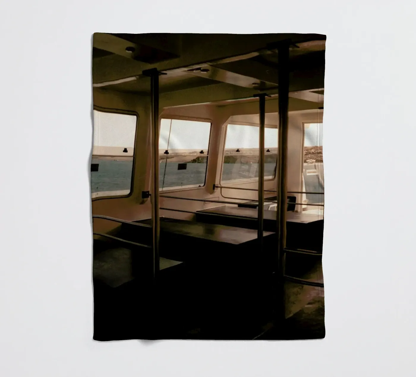 Go Somewhere fleecedeken van Sebastian Hilgetag