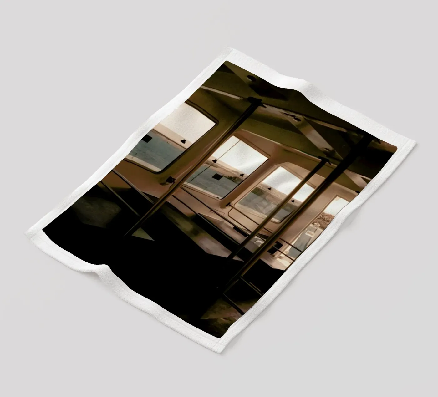 Go Somewhere fleecedeken van Sebastian Hilgetag