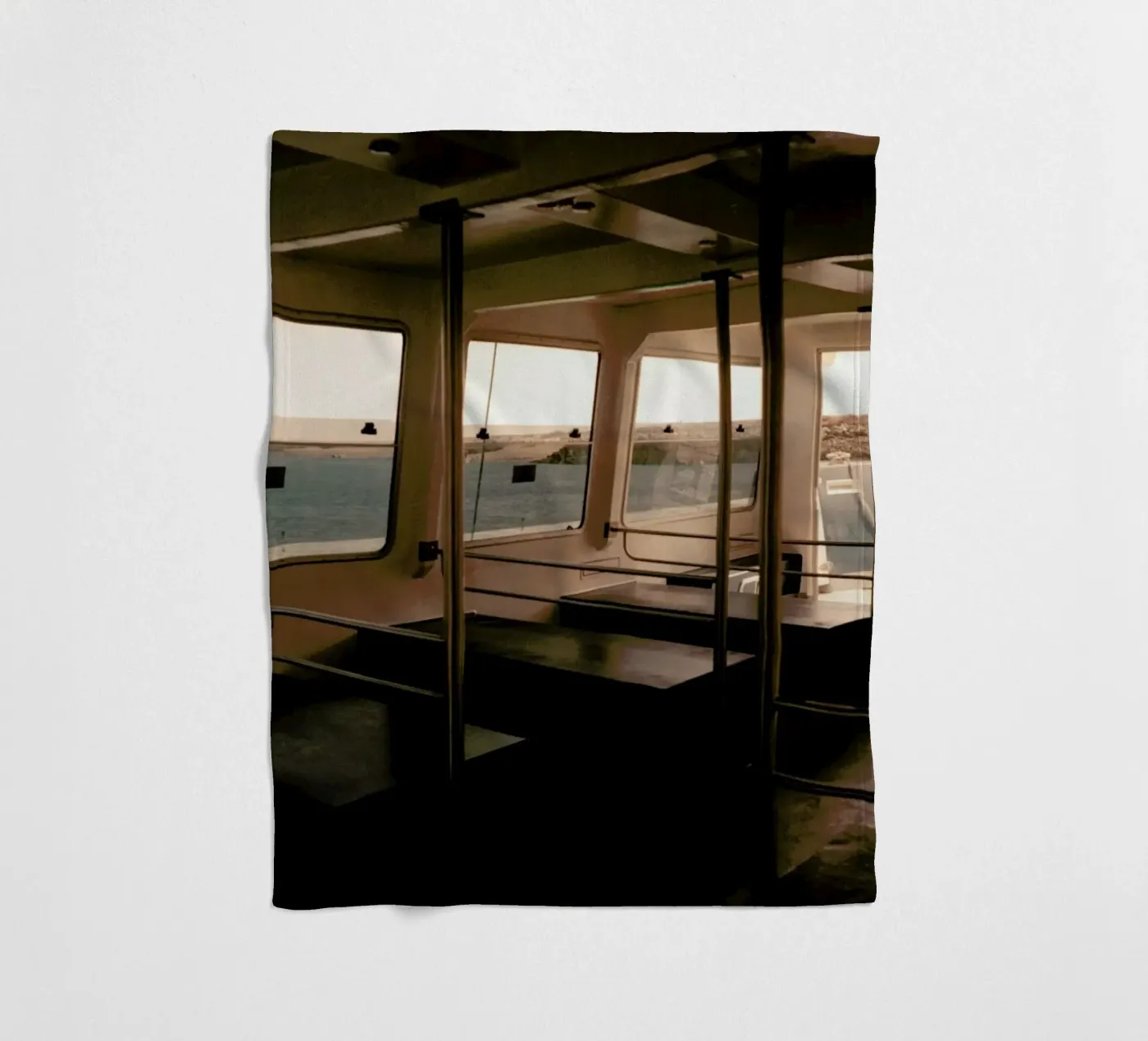 Go Somewhere fleecedeken van Sebastian Hilgetag