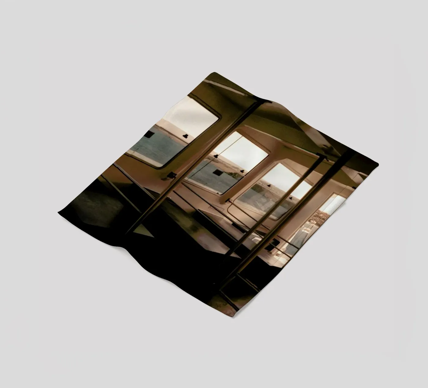 Go Somewhere fleecedeken van Sebastian Hilgetag