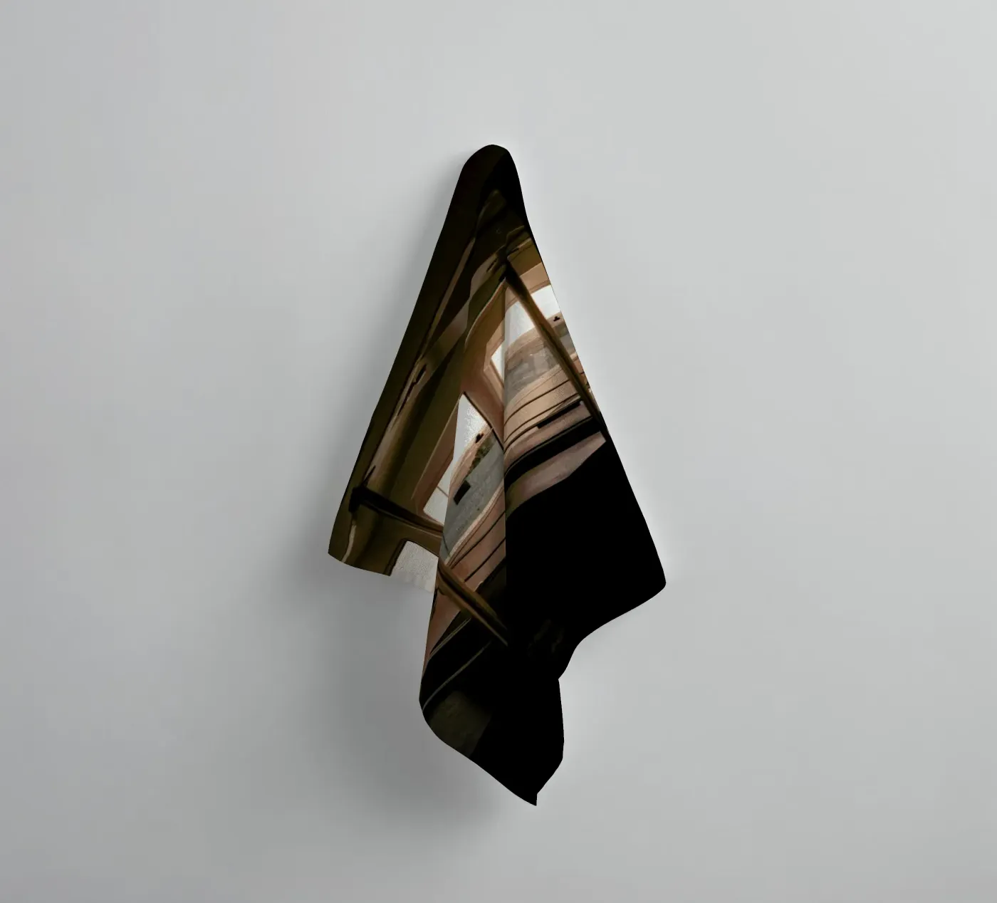 Go Somewhere badhanddoek van Sebastian Hilgetag