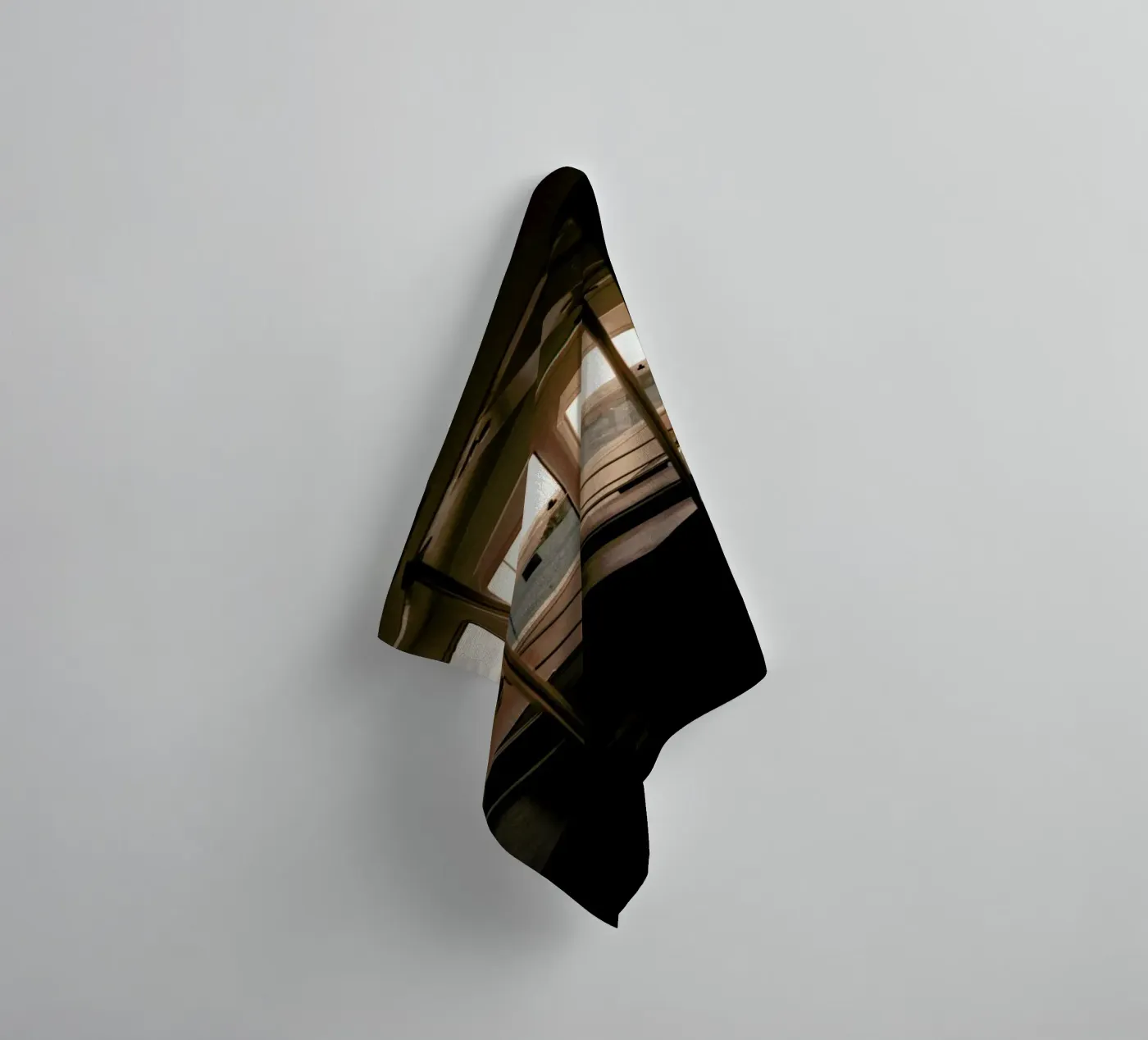 Go Somewhere badhanddoek van Sebastian Hilgetag