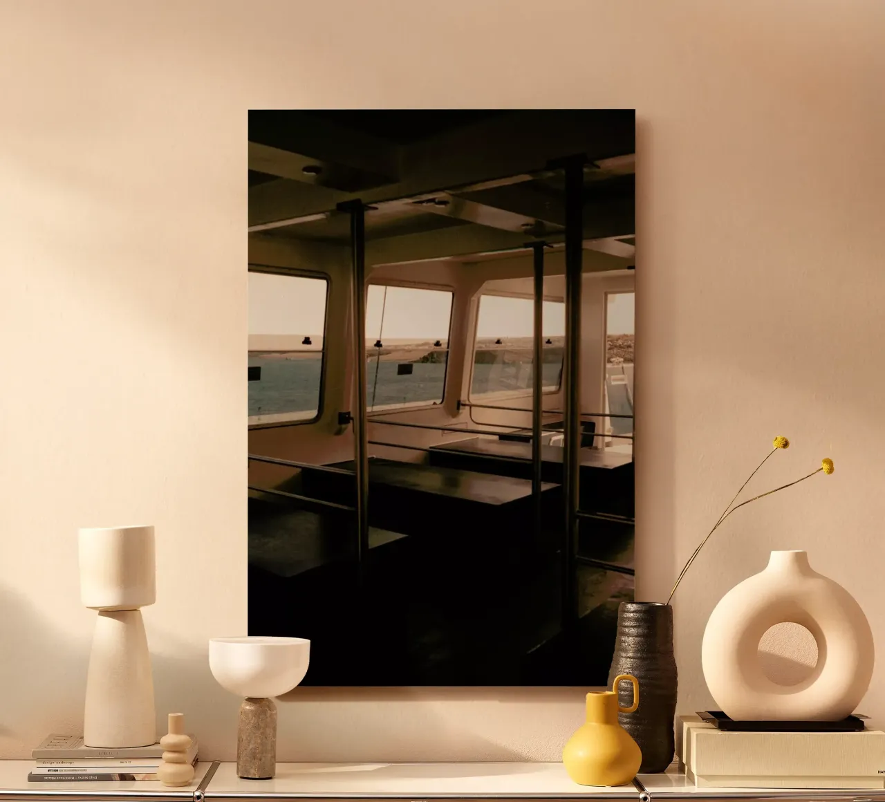 Go Somewhere alluminio dibond da Sebastian Hilgetag