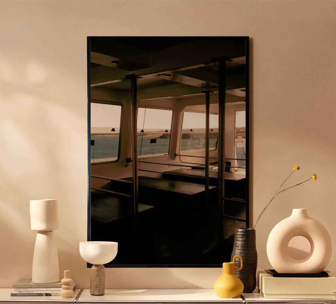 Go Somewhere poster by Sebastian Hilgetag