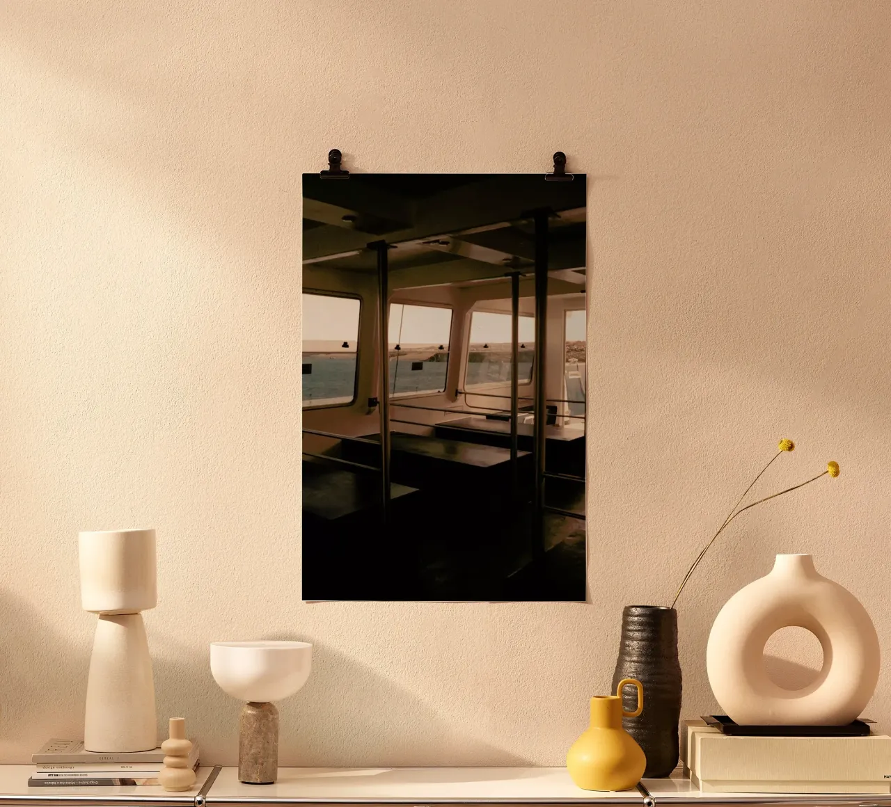 Go Somewhere poster da Sebastian Hilgetag