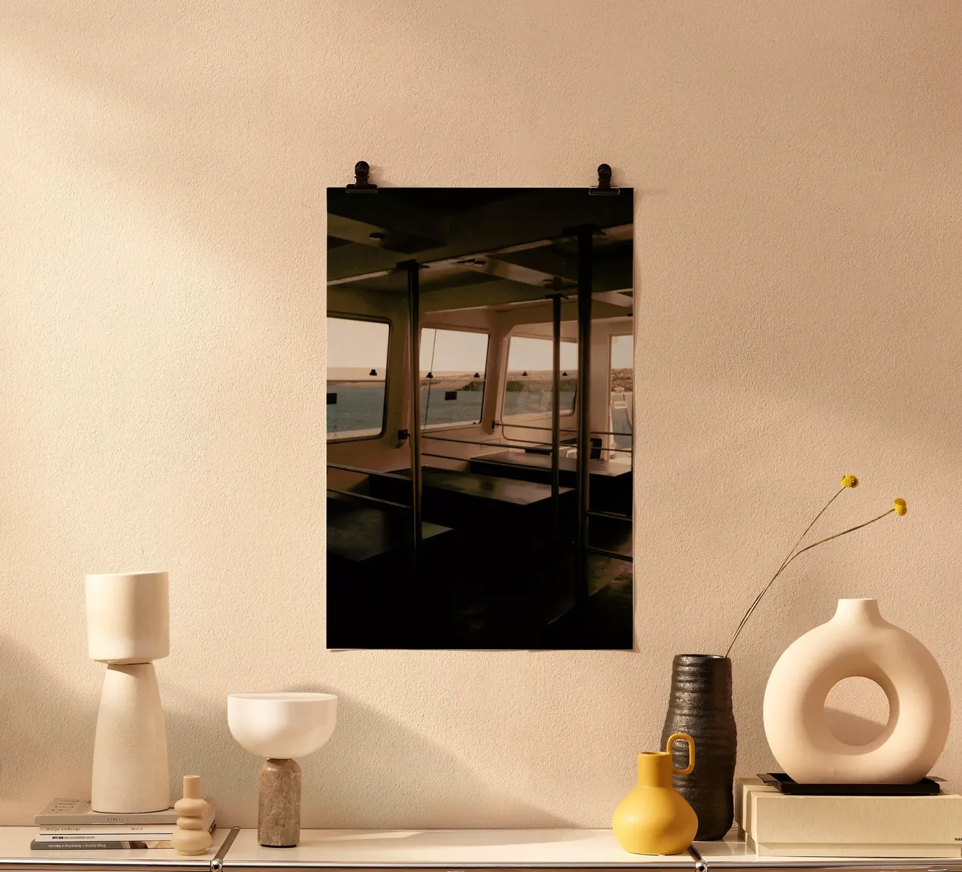 Go Somewhere poster by Sebastian Hilgetag