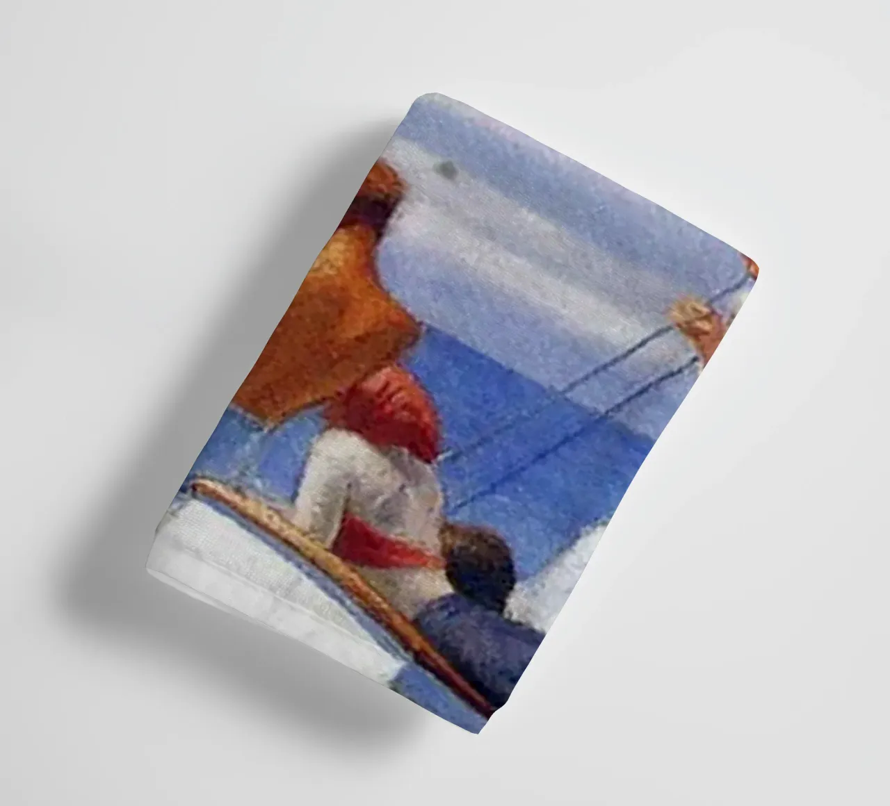 Edward Hopper Ground Swell - American Realism Print towel by NorwesClub