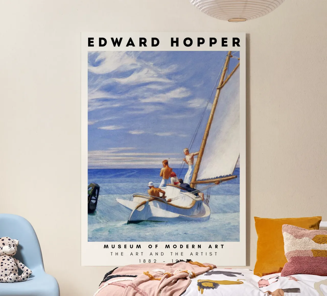 Edward Hopper Ground Swell - American Realism Print metacrilato de NorwesClub