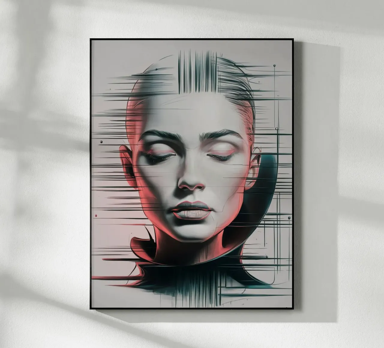 Donna Sci-fi plexiglass da dinem