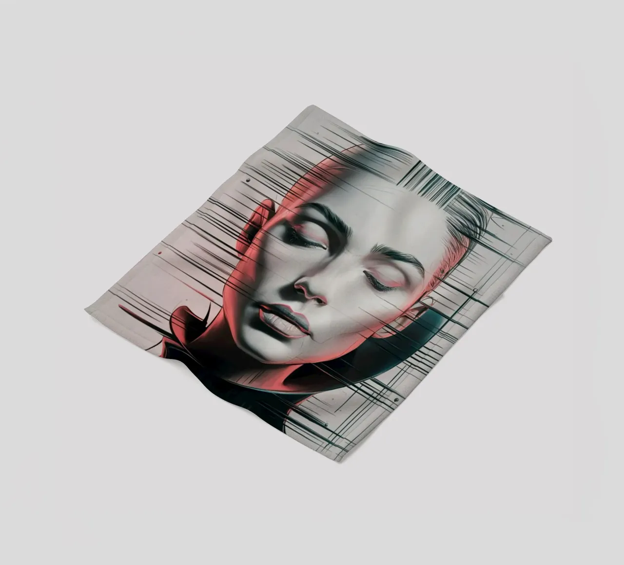 Frau Sci-fi Fleecedecke von dinem