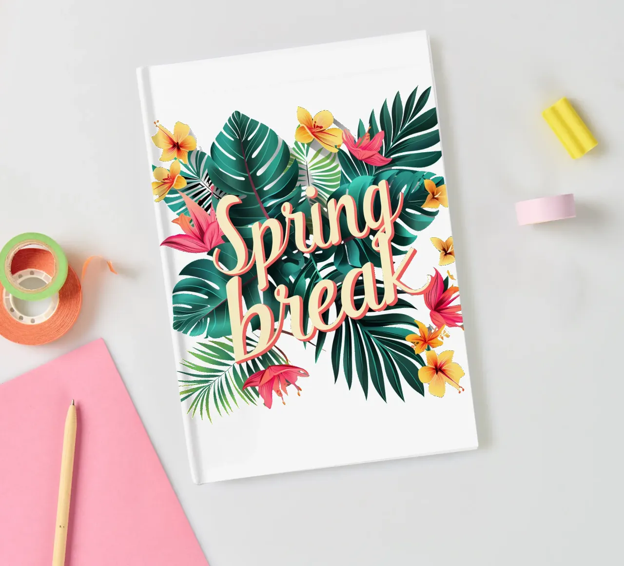 Spring Break notebook by dinem