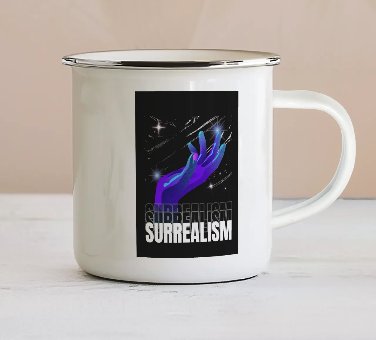 Surrealism tazza in smalto da Dreamer10