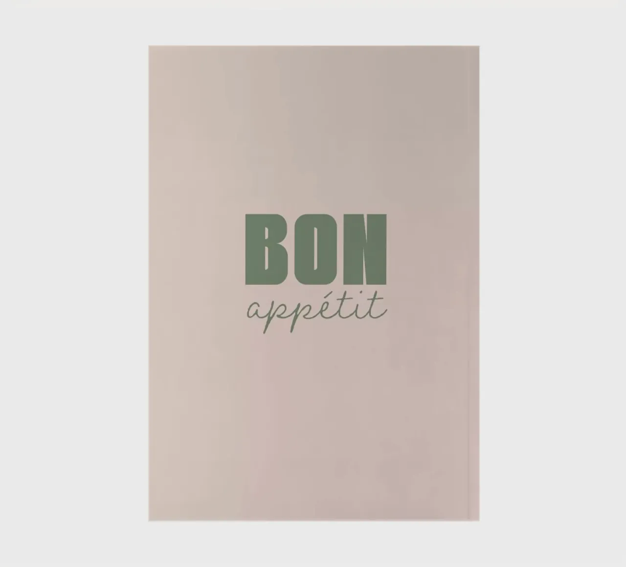 Bon Appetit notebook by Ayleen