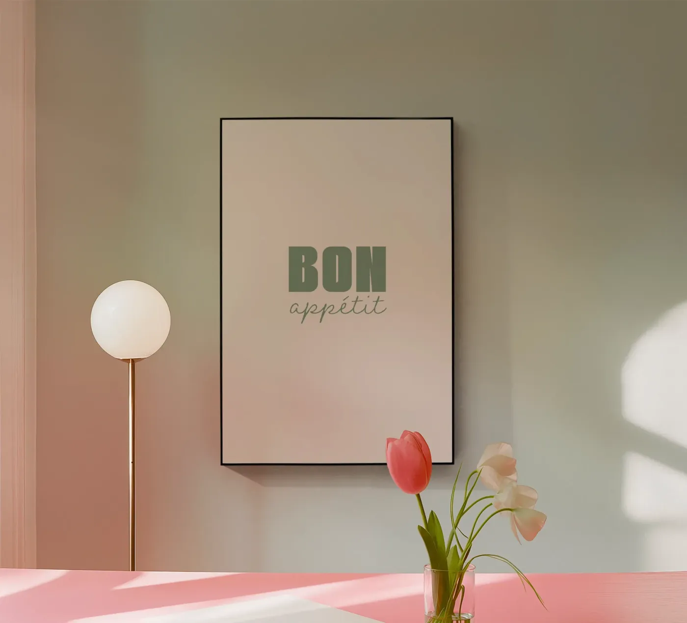 Bon Appetit acrylic glass by Ayleen