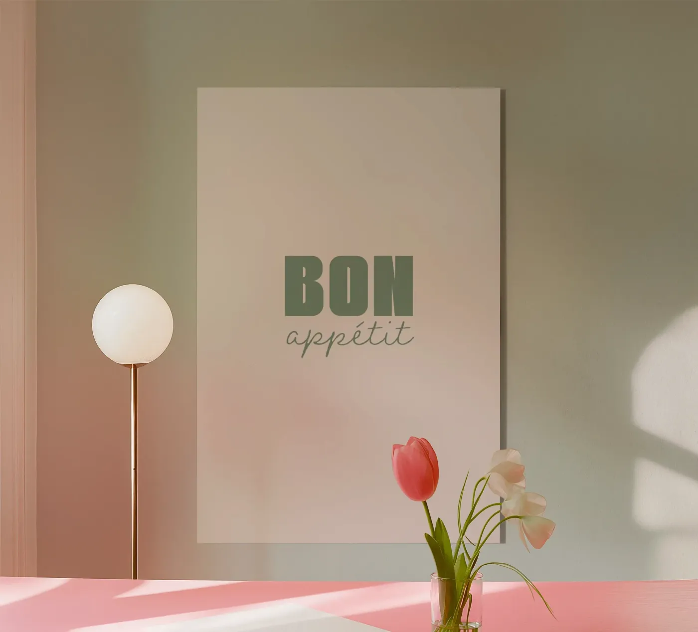 Bon Appetit acrylic glass by Ayleen