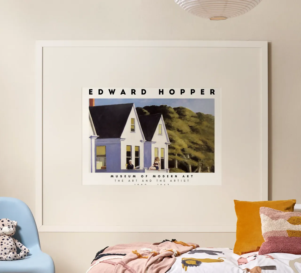 Hopper "Second Story Zonlicht" | Amerikaans Realisme Kunst poster van NorwesClub