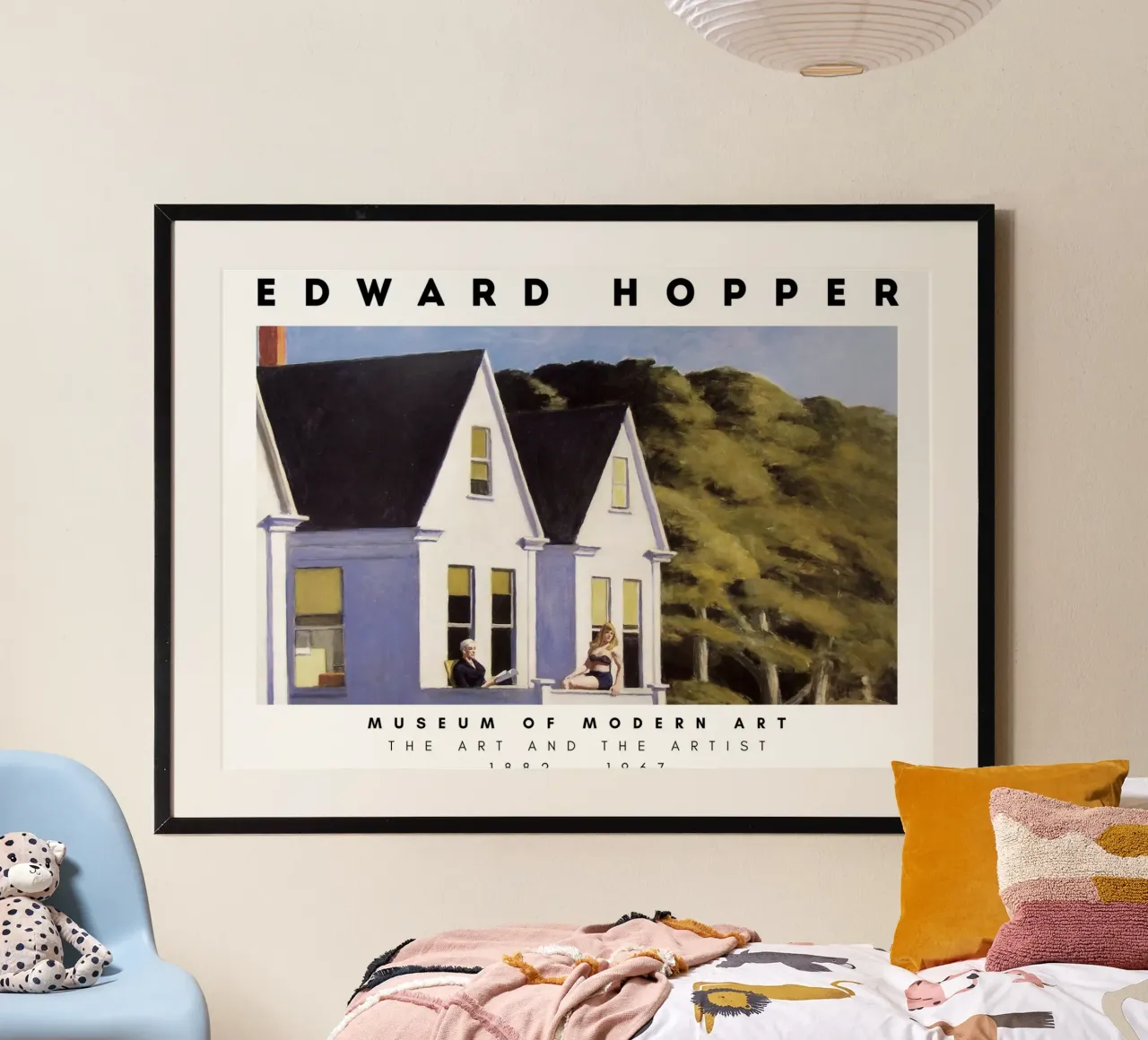 Hopper "Second Story Zonlicht" | Amerikaans Realisme Kunst poster van NorwesClub